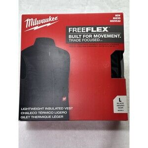 Milwaukee FreeFlex Lightweight Insulated Vest Men’s Large Black M350B